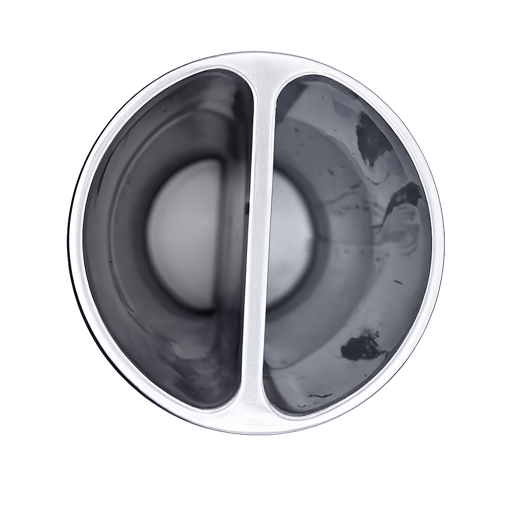 BEAR ATHLETIC DualFuel bottle cross-section showing two fully sealed separate stainless steel chambers